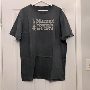 MARMOT MENS GRAY SIZE XL SHORT SLEEVE SHIRT